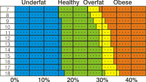 Index Teen Healthy Body Fat 37